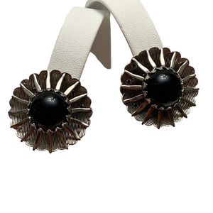 Sarah Coventry vintage southwest concho style clip on earrings